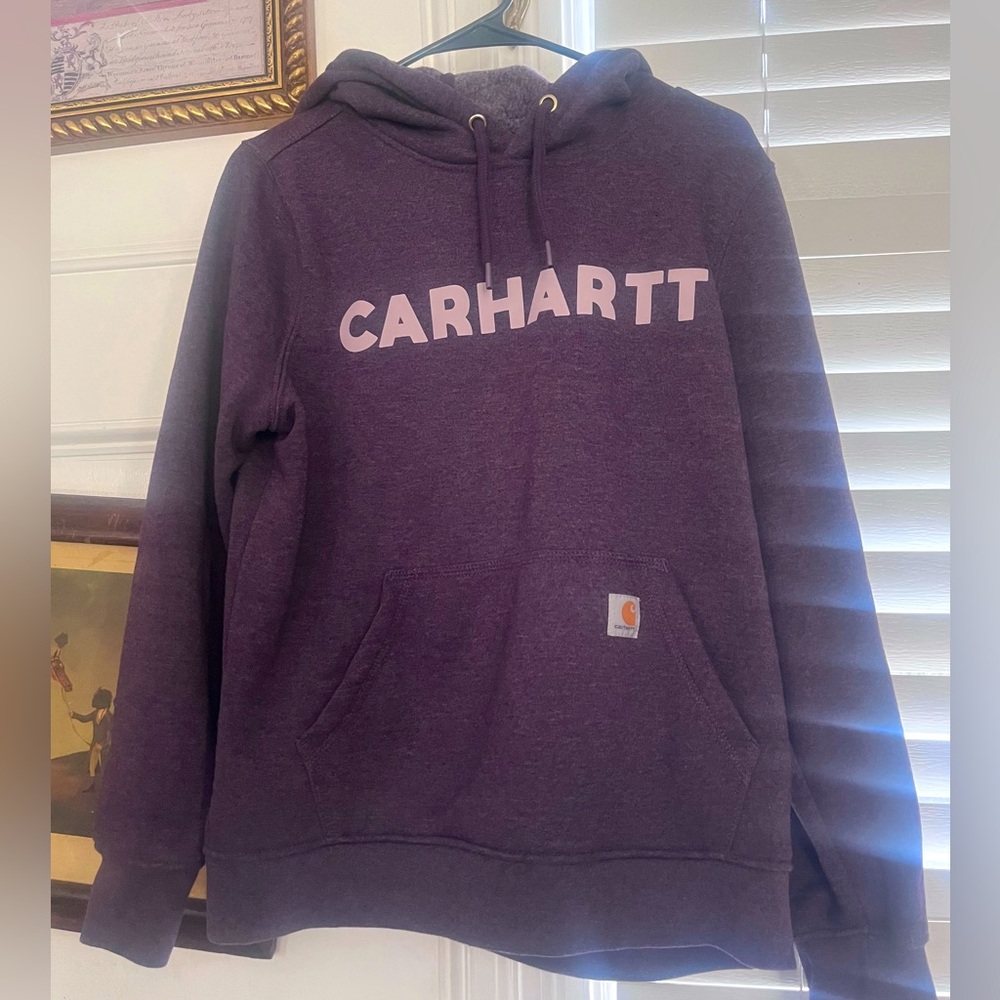 RELAXED FIT MIDWEIGHT LOGO GRAPHIC CARHARTT SWEATSHIRT